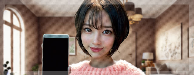 オナ電を体験して興奮する男性のイメージ